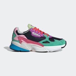 Adidas Original Falcon Mesh & Suede Sneakers